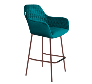 Барный стул SHT-ST38 / SHT-S29P (альпийский бирюзовый/медный металлик) в Стерлитамаке