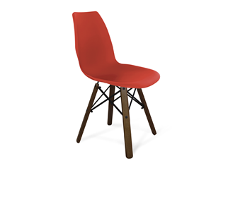 Обеденный стул SHT-ST29/S70 (красный ral 3020/темный орех/черный) в Стерлитамаке