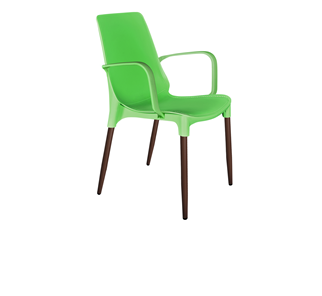 Кухонный стул SHT-ST76/S424-С (зеленый/коричневый муар) в Уфе