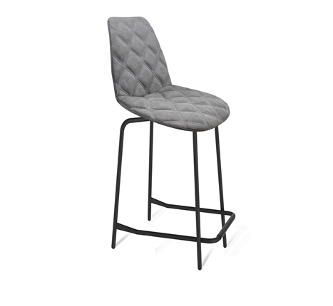 Барный стул SHT-ST29-C20/S29-1 (серый туман/черный муар) в Стерлитамаке - изображение
