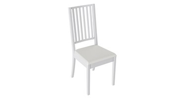 Обеденный стул Родос 2 (Белый матовый/тк № 166) в Стерлитамаке