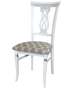 Кухонный стул Агнесс (белый-серебро) в Стерлитамаке - предосмотр