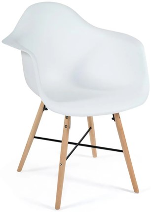 Кресло CINDY (EAMES) (mod. 919) 60х62х79 белый арт.19047 в Стерлитамаке - изображение