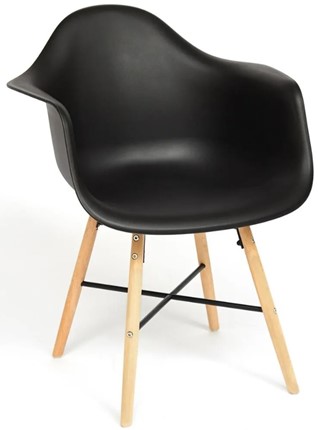 Кресло CINDY (EAMES) (mod. 919) 60х62х79 черный арт.19050 в Салавате - изображение
