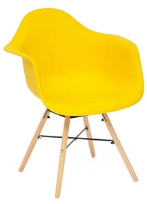 Кресло CINDY (EAMES) (mod. 919) 60х62х79 желтый арт.19048 в Стерлитамаке