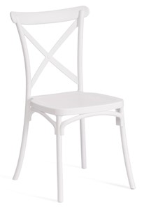 Обеденный стул CROSS (mod. PL24) 48х58х89 White (белый) 11954 арт.20052 в Стерлитамаке