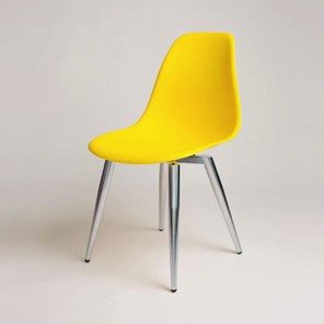 Обеденный стул DSL 110 Milan Chrom (лимонный) в Уфе