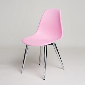 Обеденный стул DSL 110 Milan Chrom (розовый) в Уфе
