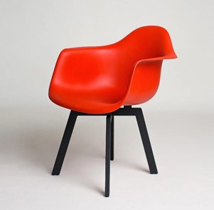 Обеденный стул DSL 330 Grand Black (Красный) в Стерлитамаке