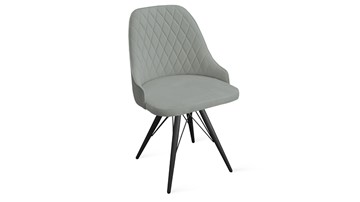 Кухонный стул Гранд К3 (Черный муар/Велюр Confetti Silver) в Стерлитамаке