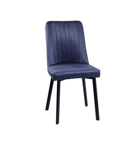 Обеденный стул Ретро С119 (отшив полоска, опора - профиль цвет под хром) в Стерлитамаке - предосмотр