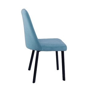 Обеденный стул Ретро С119 (отшив полоска, опора - профиль цвет под хром) в Стерлитамаке - предосмотр 7