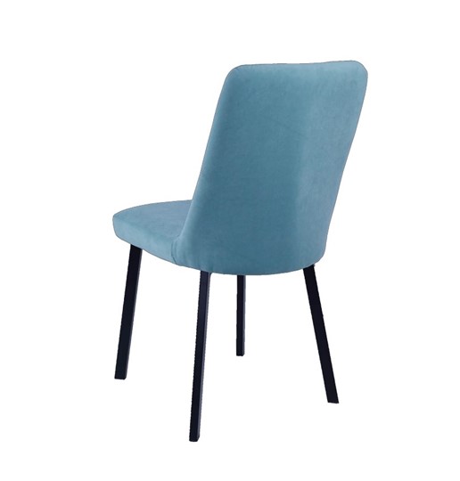 Обеденный стул Ретро С119 (отшив полоска, опора - профиль цвет под хром) в Стерлитамаке - изображение 8