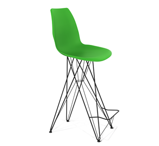 Барный стул SHT-ST29/S66 (зеленый ral 6018/черный муар) в Стерлитамаке