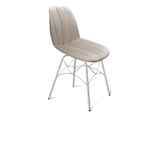 Обеденный стул SHT-ST29-С1 / SHT-S107 (лунный камень/хром лак) в Уфе