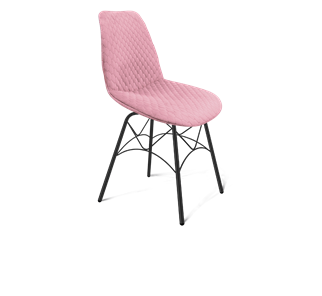 Обеденный стул SHT-ST29-С22 / SHT-S107 (розовый зефир/черный муар) в Стерлитамаке
