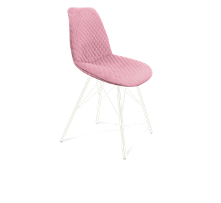 Обеденный стул SHT-ST29-С22 / SHT-S37 (розовый зефир/белый муар) в Стерлитамаке - предосмотр