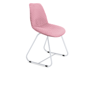 Обеденный стул SHT-ST29-С22 / SHT-S38 (розовый зефир/хром лак) в Уфе
