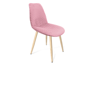 Обеденный стул SHT-ST29-С22 / SHT-S95-W (розовый зефир/прозрачный лак/черный муар) в Стерлитамаке