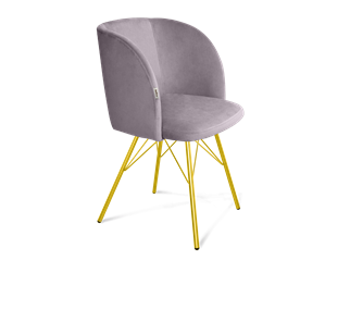 Обеденный стул SHT-ST33 / SHT-S37 (сиреневая орхидея/золото) в Стерлитамаке
