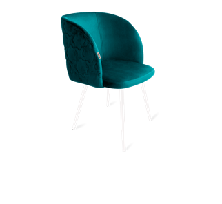 Обеденный стул SHT-ST33-1 / SHT-S95-1 (альпийский бирюзовый/белый муар) в Стерлитамаке
