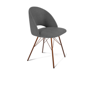 Обеденный стул SHT-ST34 / SHT-S37 (платиново-серый/медный металлик) в Стерлитамаке - предосмотр