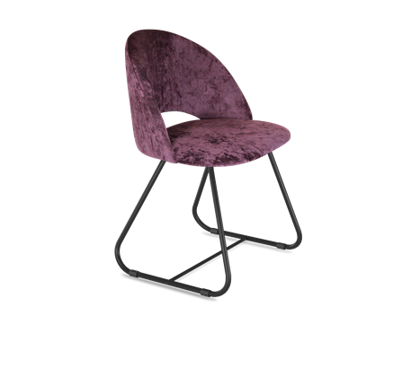 Обеденный стул SHT-ST34 / SHT-S38 (вишневый джем/черный муар) в Стерлитамаке - изображение