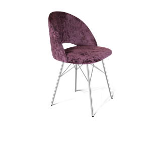 Обеденный стул SHT-ST34 / SHT-S64 (вишневый джем/хром лак) в Стерлитамаке