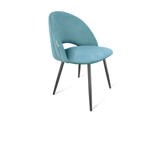 Обеденный стул SHT-ST34-1 / SHT-S95-1 (голубая пастель/черный муар) в Уфе
