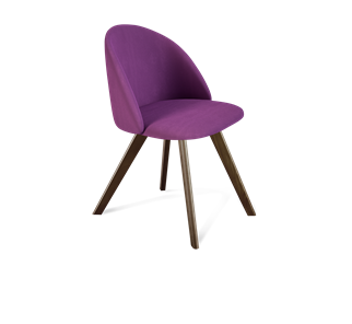 Обеденный стул SHT-ST35 / SHT-S39 (ягодное варенье/темный орех) в Уфе