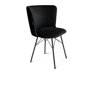 Обеденный стул SHT-ST36 / SHT-S64 (ночное затмение/черный муар) в Стерлитамаке