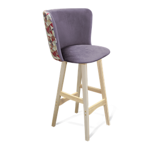 Барный стул SHT-ST36-4 / SHT-S65 (сумеречная орхидея/прозрачный лак) в Стерлитамаке
