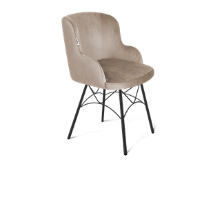 Обеденный стул SHT-ST39 / SHT-S107 (латте/черный муар) в Стерлитамаке
