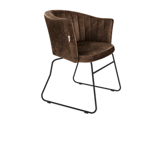 Обеденный стул SHT-ST42-1 / SHT-S167 (кофейный трюфель/черный муар) в Салавате