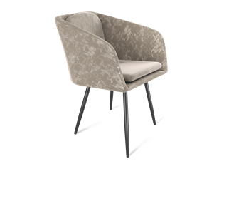 Обеденный стул SHT-ST43-1 / SHT-S95-1 (карамельный латте/черный муар) в Стерлитамаке