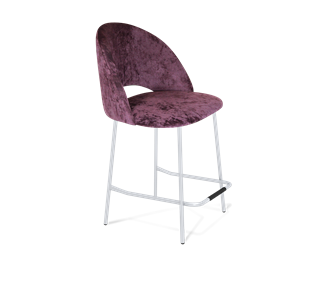 Полубарный стул SHT-ST34 / SHT-S29P-1 (вишневый джем/хром лак) в Стерлитамаке