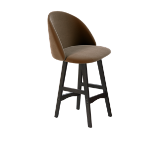 Полубарный стул SHT-ST35 / SHT-S65-1 (кофейный ликер/венге) в Стерлитамаке