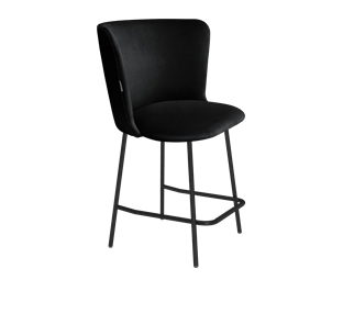 Полубарный стул SHT-ST36 / SHT-S29P-1 (ночное затмение/черный муар) в Стерлитамаке