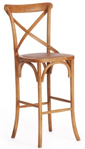 Кухонный барный стул CROSS BAR (mod.CE6002) 49,5х52,5х117 Груша (№3) арт.12820 в Стерлитамаке