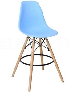 Барный стул DSL 110 Wood bar (голубой) в Стерлитамаке