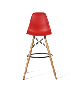 Барный стул DSL 110 Wood bar (оранжевый) в Стерлитамаке - предосмотр 1
