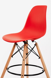 Барный стул DSL 110 Wood bar (красный) в Уфе - предосмотр 2