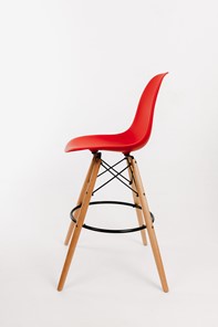Барный стул DSL 110 Wood bar (красный) в Салавате - предосмотр 3