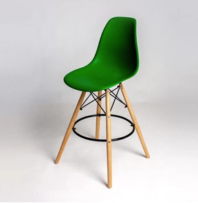 Барный стул DSL 110 Wood bar (Зеленый) в Уфе