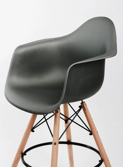 Барный стул DSL 330 Wood bar (черный) в Уфе - изображение 2