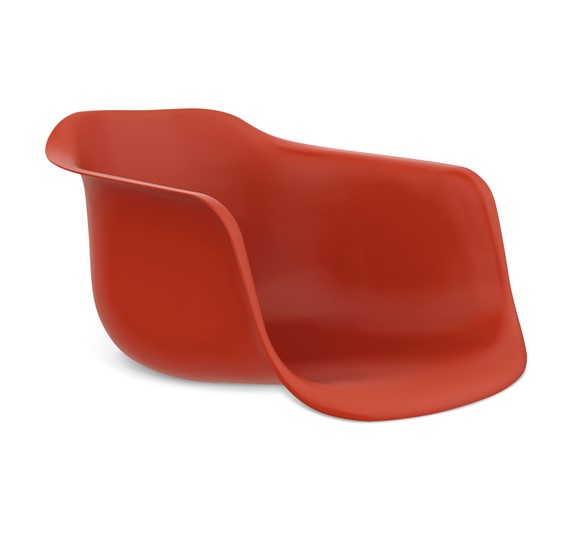 Барный стул SHT-ST31/S93 (красный/брашированный коричневый/черный муар) в Стерлитамаке - изображение 1
