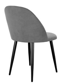 Кухонный стул 302, микровелюр B22 grey, ножки черные в Стерлитамаке - предосмотр 3