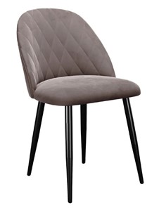 Кухонный стул 302, микровелюр B5 latte, ножки черные в Стерлитамаке - предосмотр
