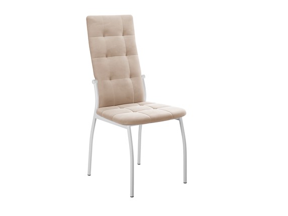 Обеденный стул Галс-М бежевый/белый в Стерлитамаке - изображение