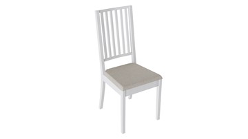 Обеденный стул Родос 2 (Белый матовый/тк № 110) в Стерлитамаке